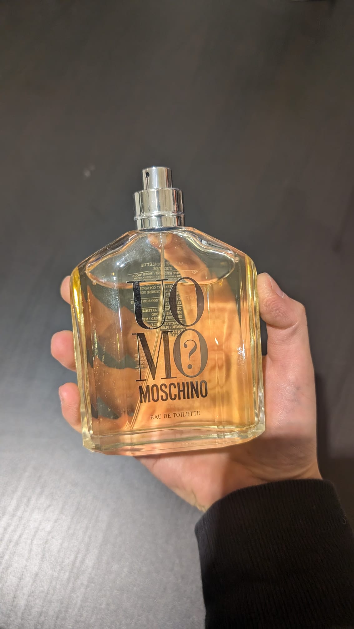 Moschino Uomo Eau de Toilette 125ml (Tester Box)