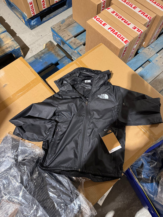 The North Face Boys' Antora Rain Jacket - Black