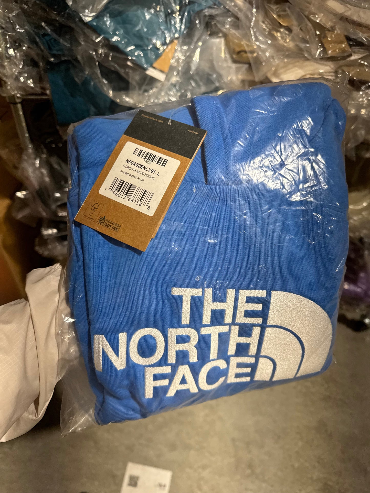 The North Face Teen Boys Drew Peak Hoodie - Blue