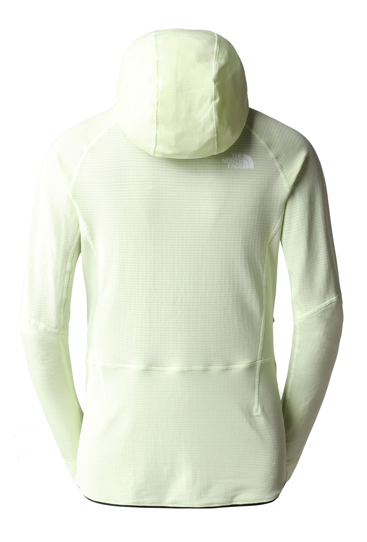 The North Face Womens Bolt Polartec Hoodie Lime Cream/TNF Black