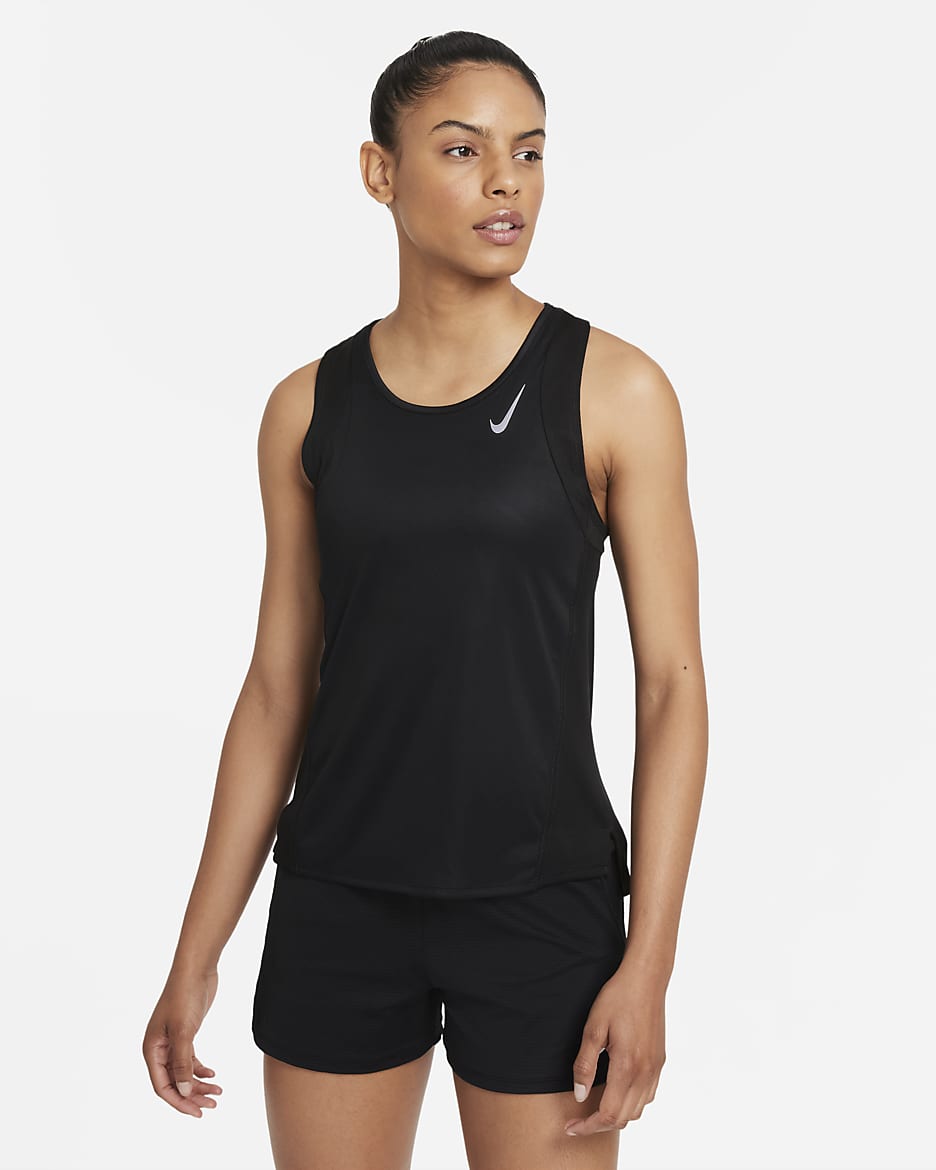 Nike Dri-FIT Race Women's Running Vest - Black