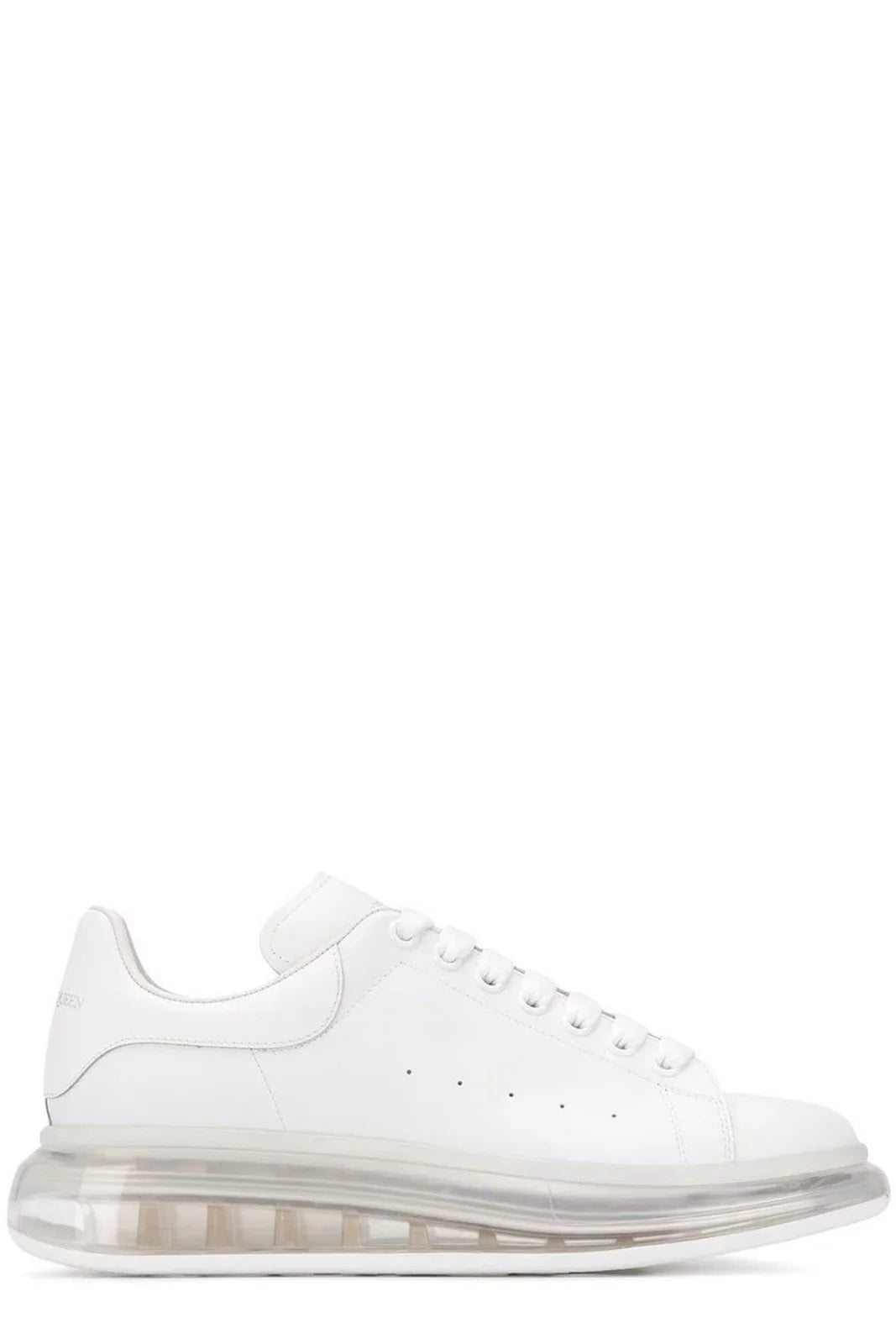 Alexander McQueen Oversized Clear Sneaker - White