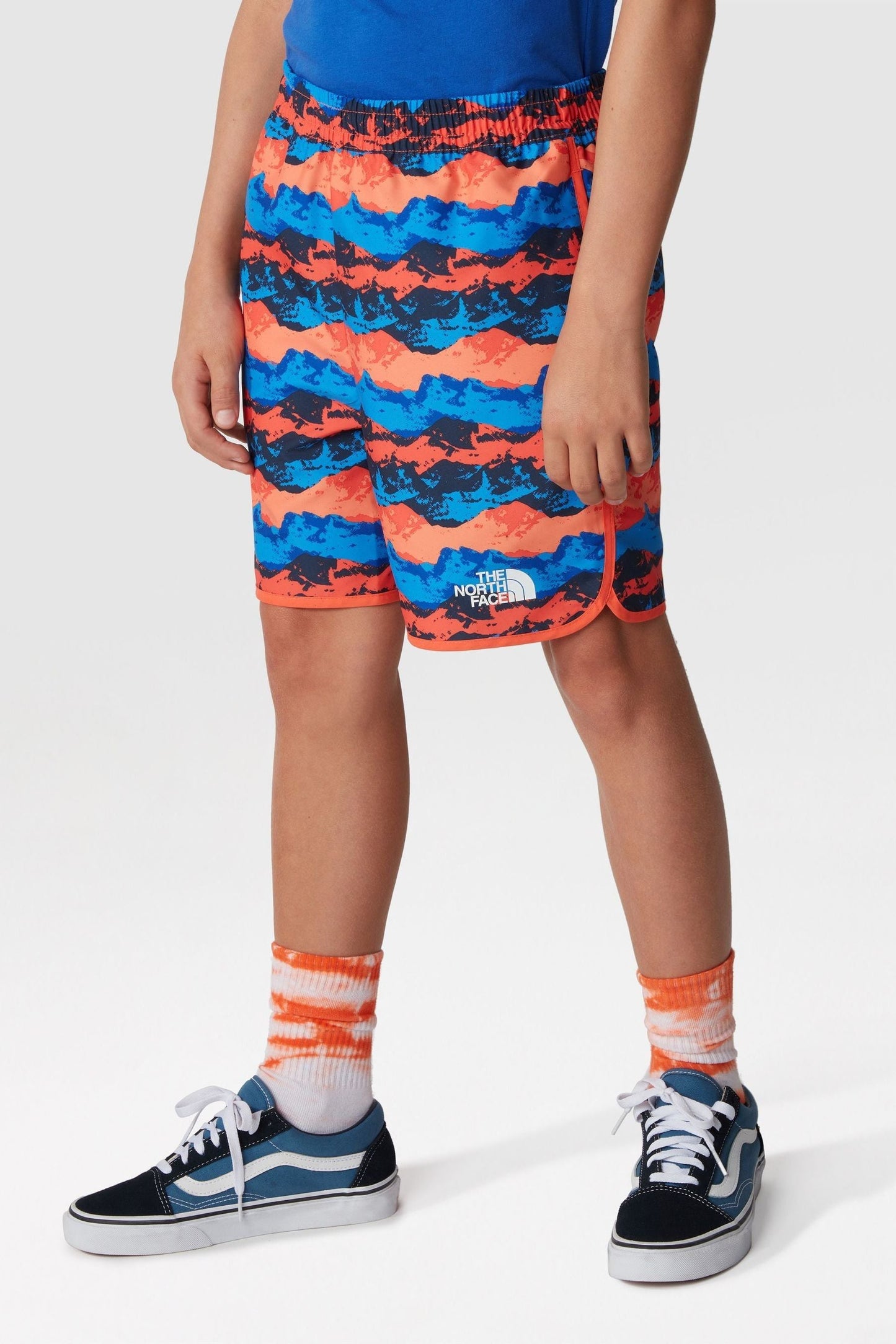 The North Face Boys Orange Amphibious Class V Shorts